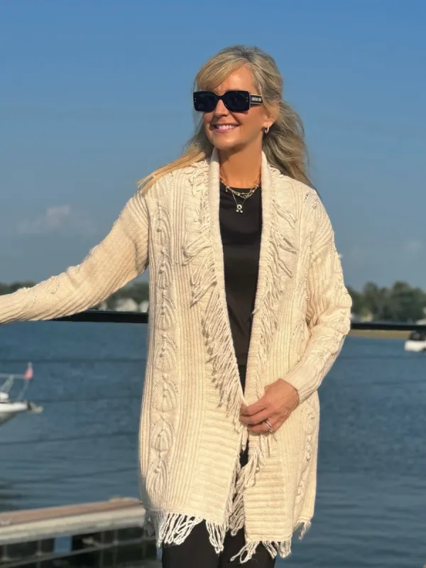 Elevated Pearl Cardigan | T639 sold by Artizan