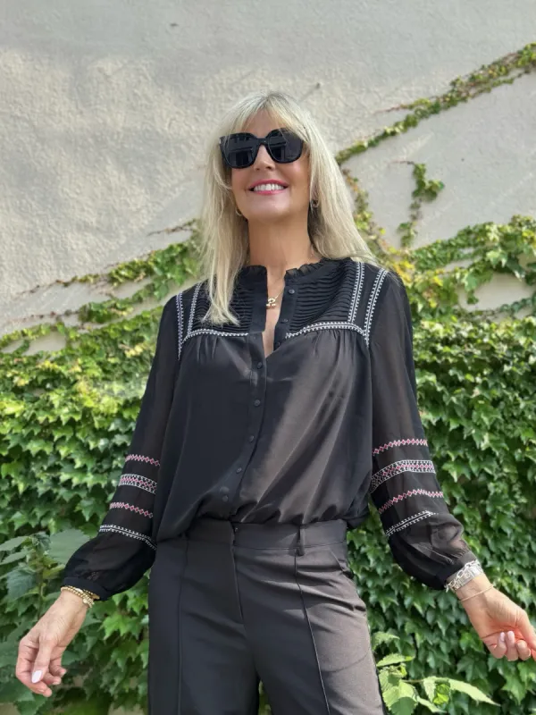 It's All In The Details Blouse | T621 sold by Artizan