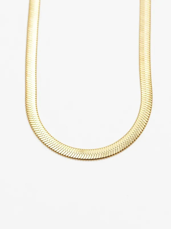 Snake Chain Necklace | BE130 sold by Artizan
