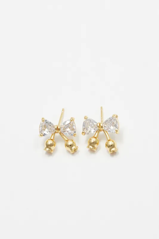 Bow Earrings | BE123 sold by Artizan