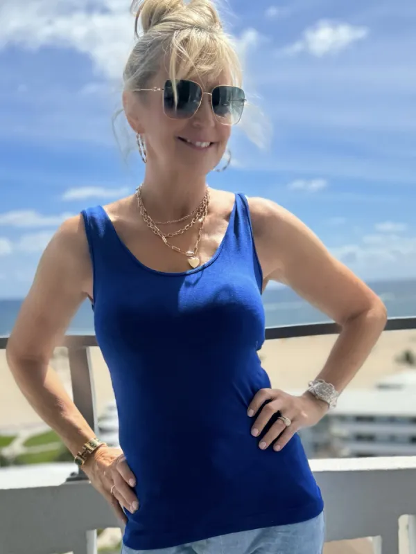 Bamboo Reversible Tank Top | CA600 sold by Artizan