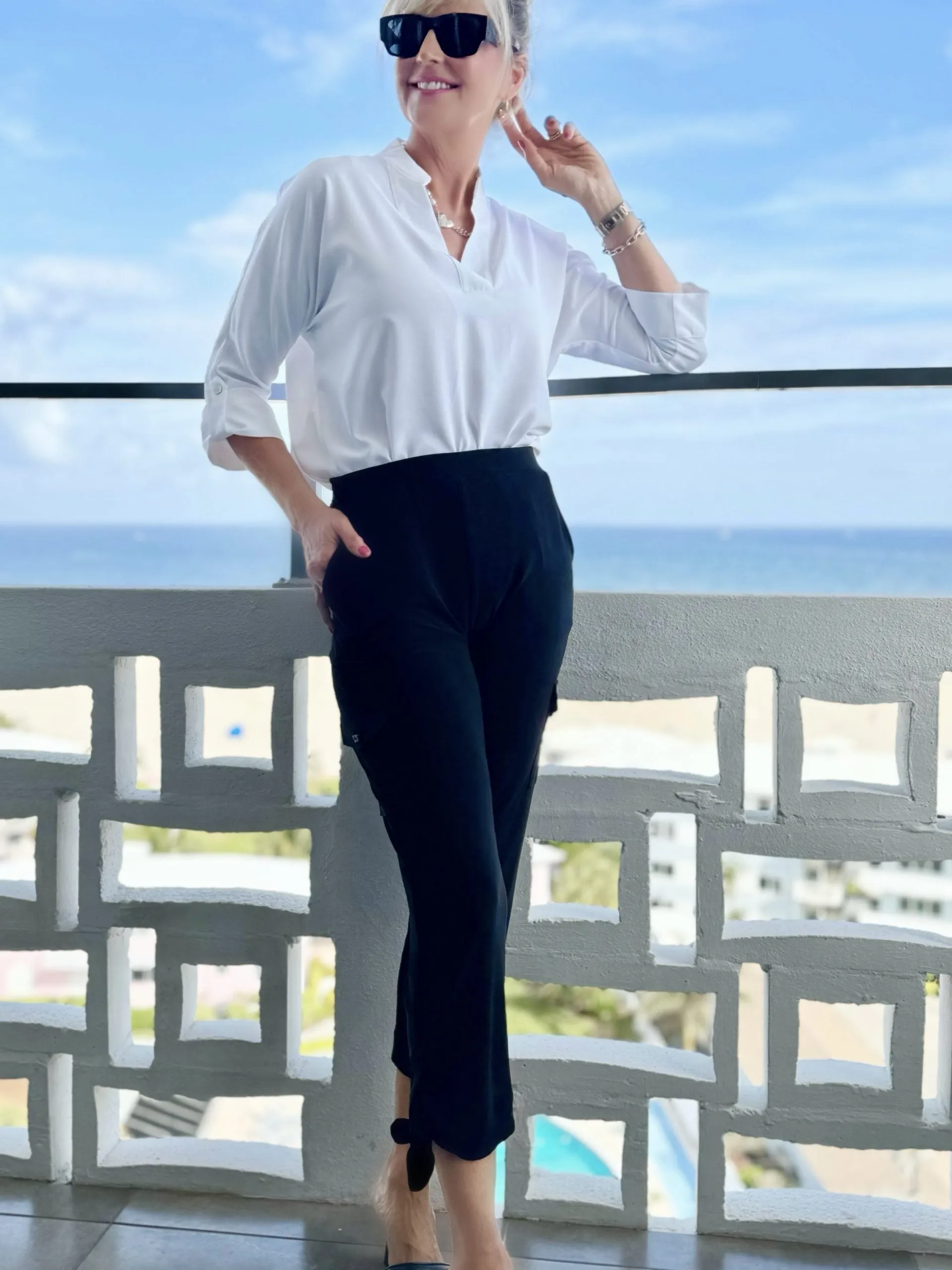 Camille Cropped Pants | R614 sold by Artizan