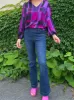 Retro Chic Flare Jeans | JN613 sold by Artizan