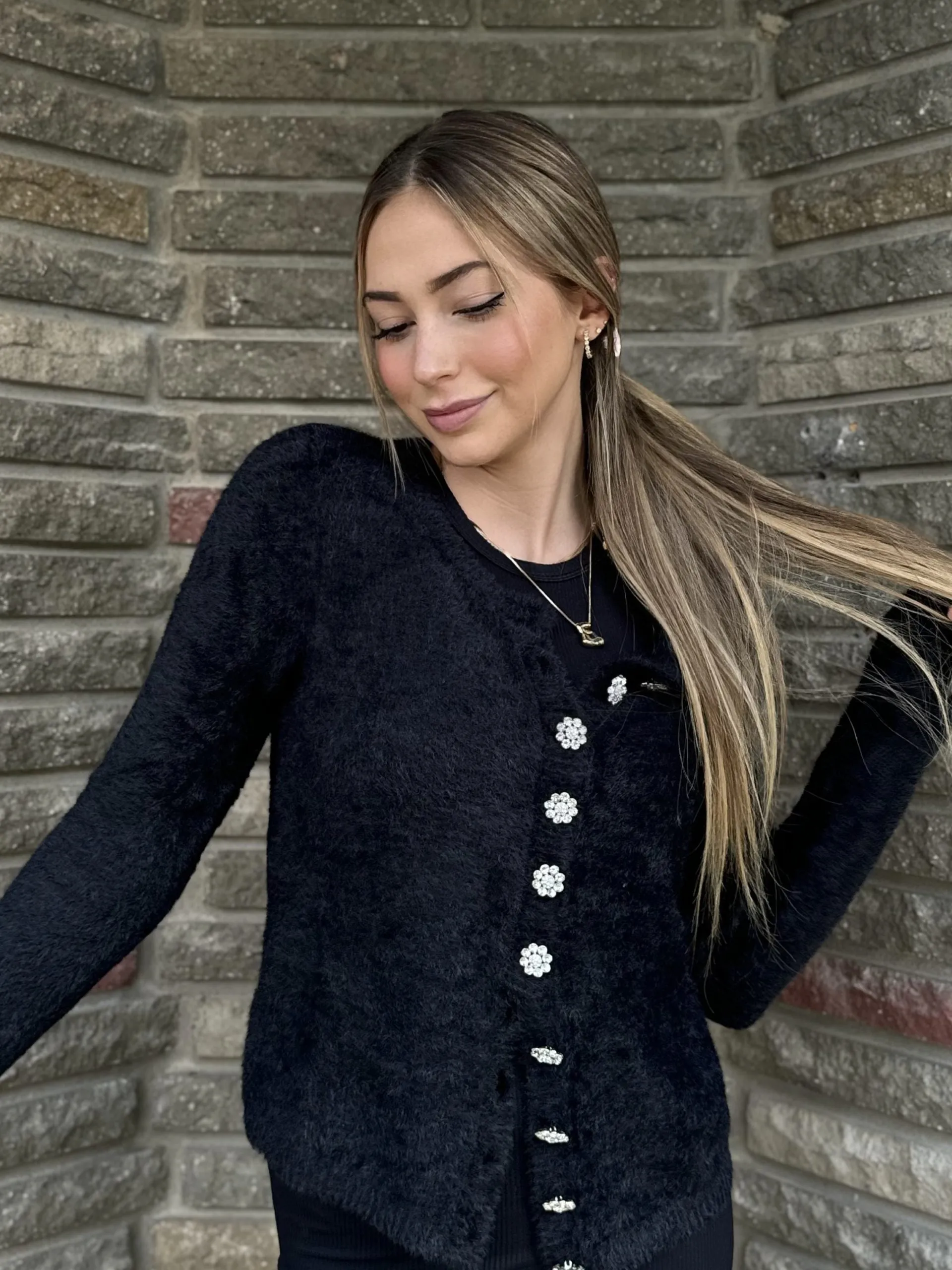 All In The Buttons Cardi/Top | T670 sold by Artizan product image thumbnail 2