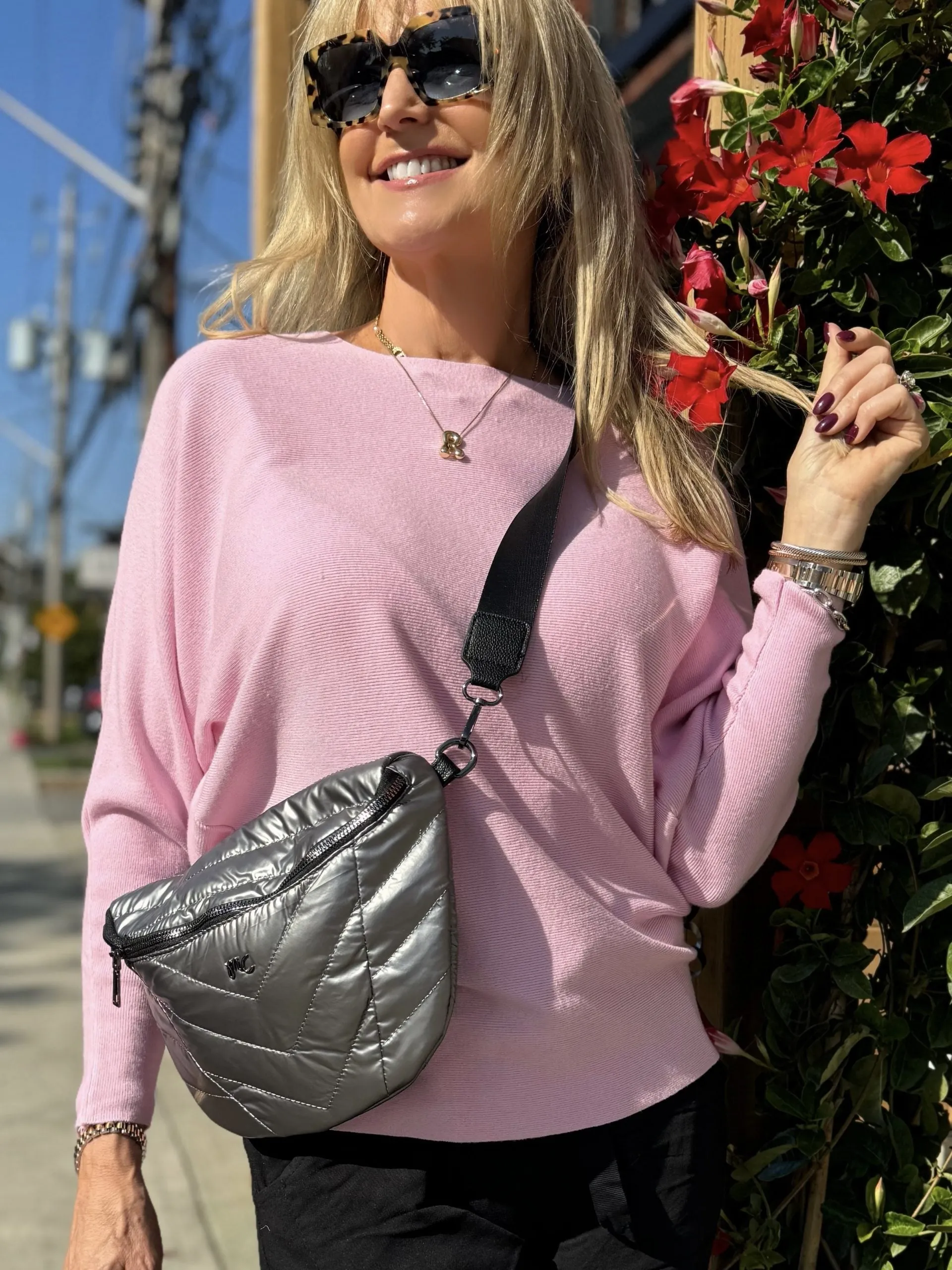 Nylon Quilted Cross Body | P601 sold by Artizan product image thumbnail 2