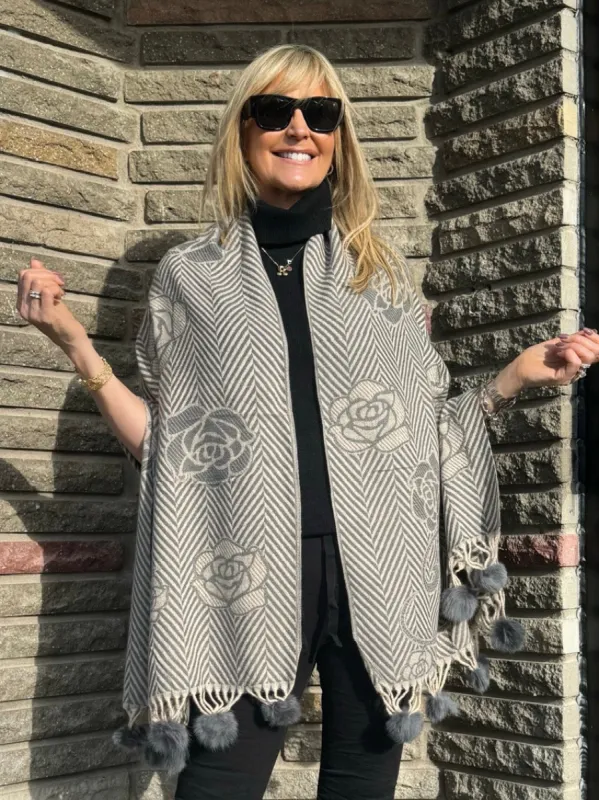 Stunning Floral Scarf | SC112 sold by Artizan