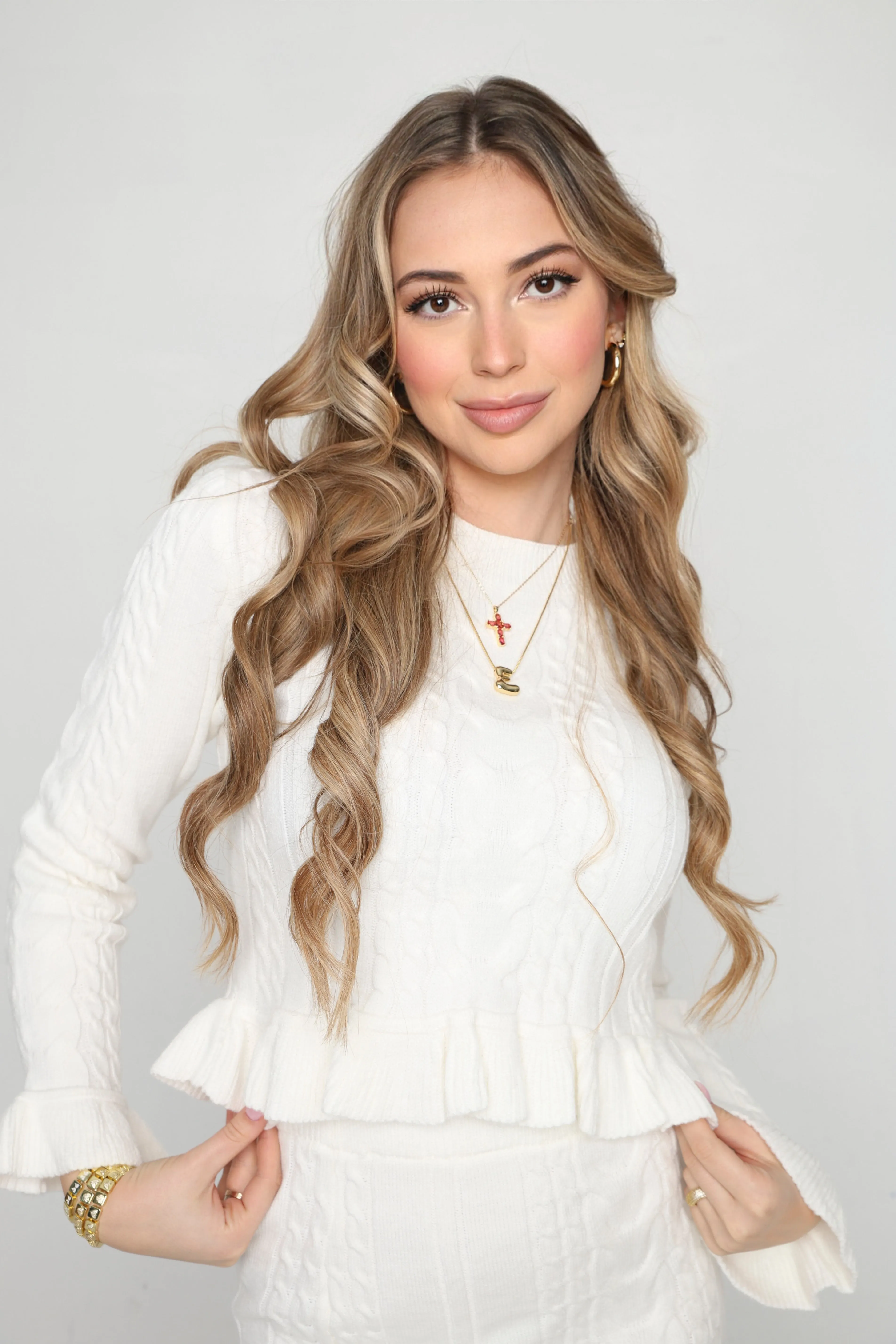 Stunning Cable Knit Set | SET100 sold by Artizan product image thumbnail 3