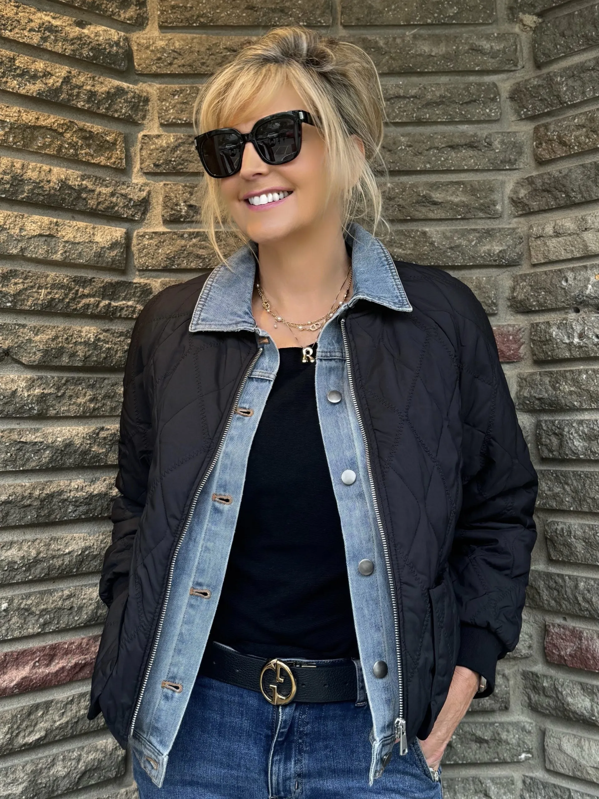 Lisa Layered Look Jacket | JK600 sold by Artizan