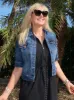 Elbow Sleeve Denim Jacket | JK802 sold by Artizan