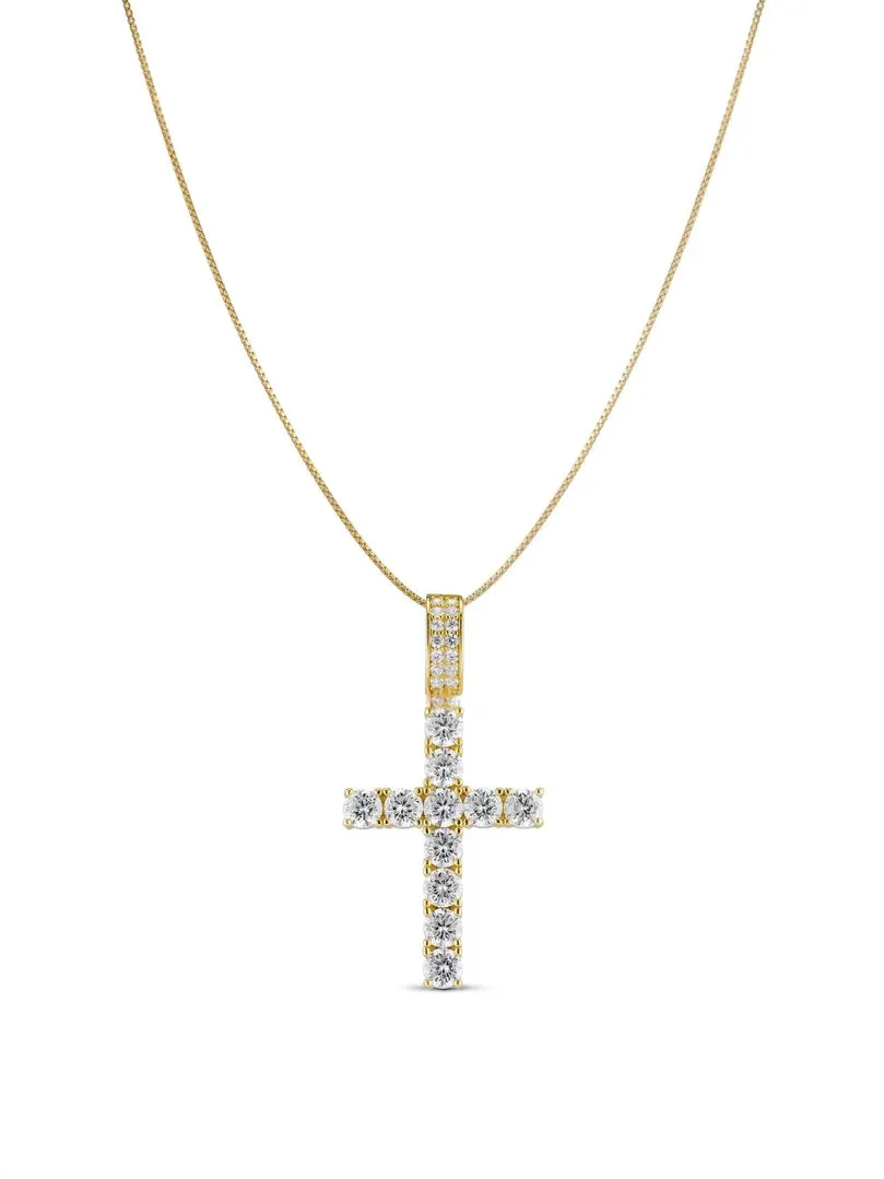 Callie Cross Necklace sold by Artizan