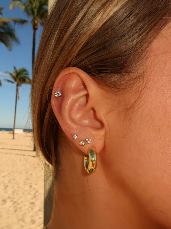 Miami Hoop Earring sold by Artizan