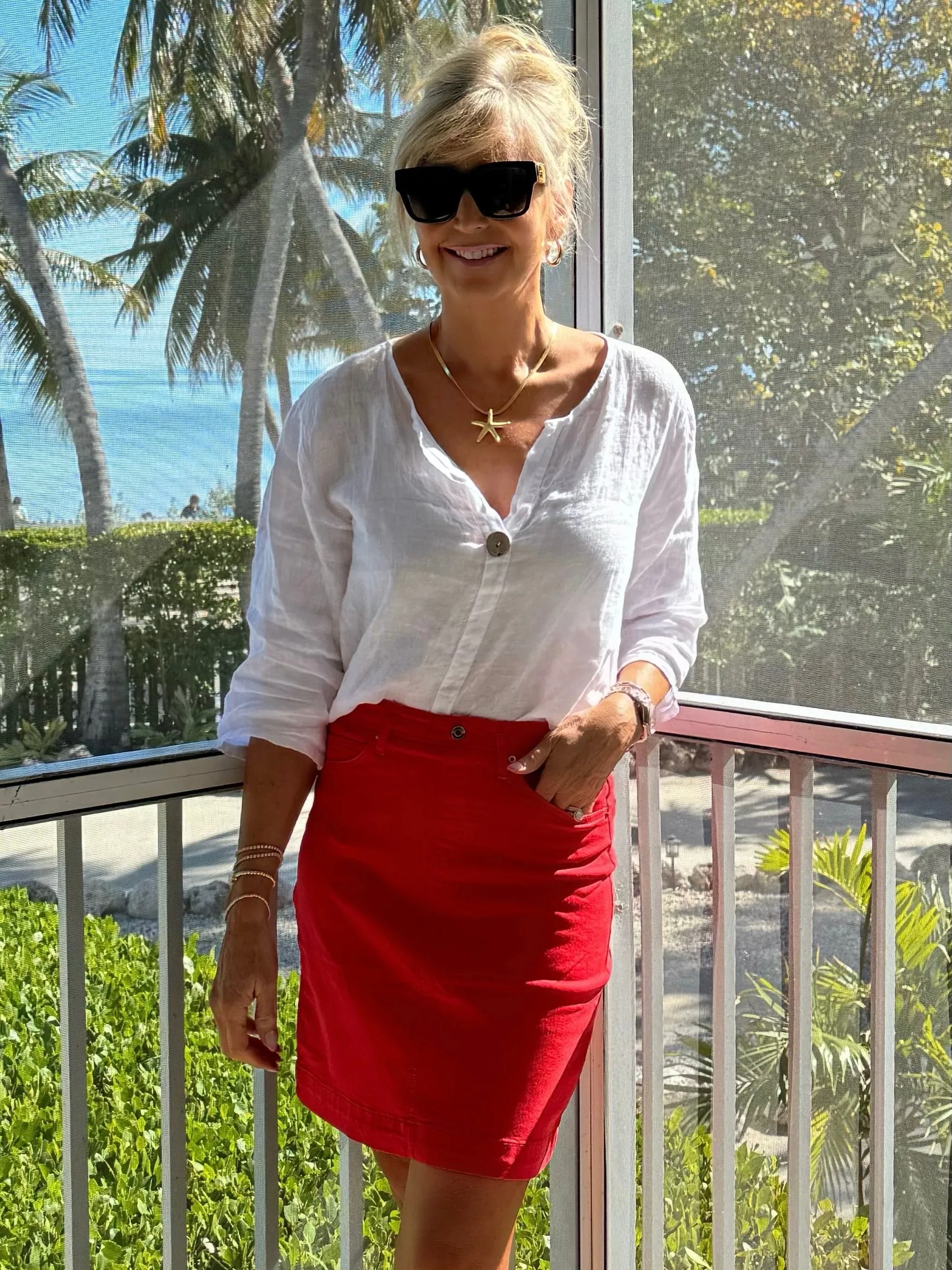 Pull-On Skort With Pockets | SK614 sold by Artizan product image thumbnail 3