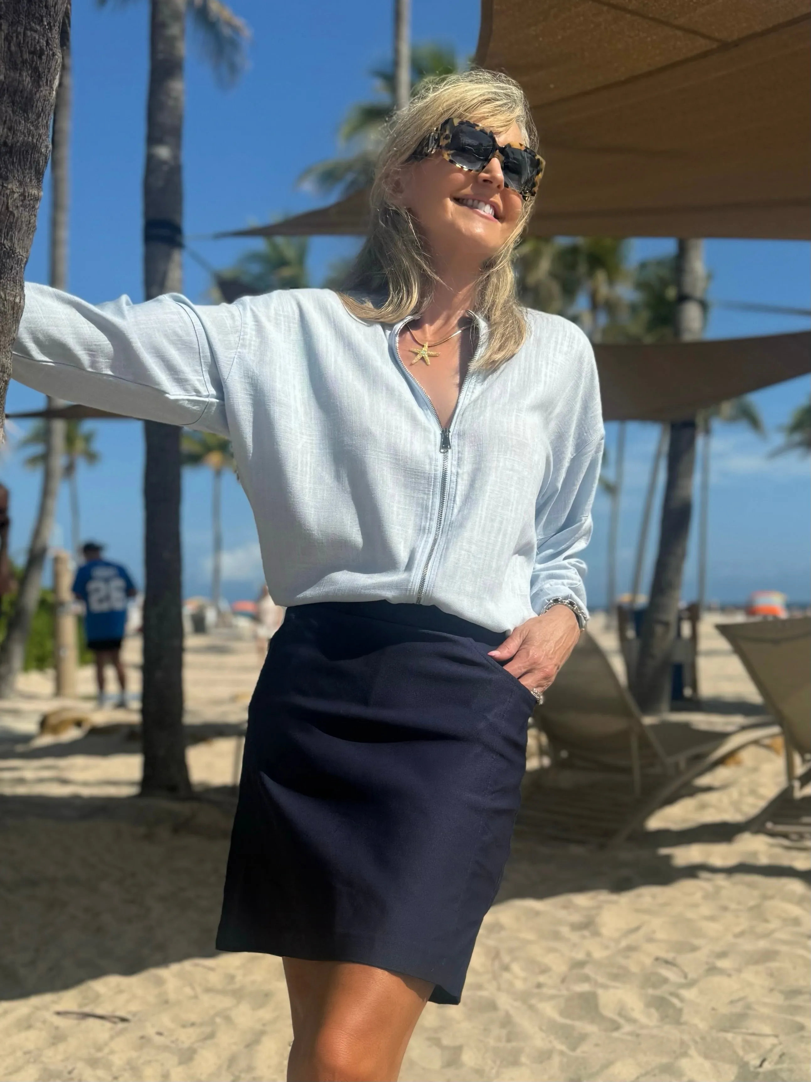 Sisterhood Fave Pull-On Athleisure Skort | SK616 sold by Artizan product image thumbnail 3