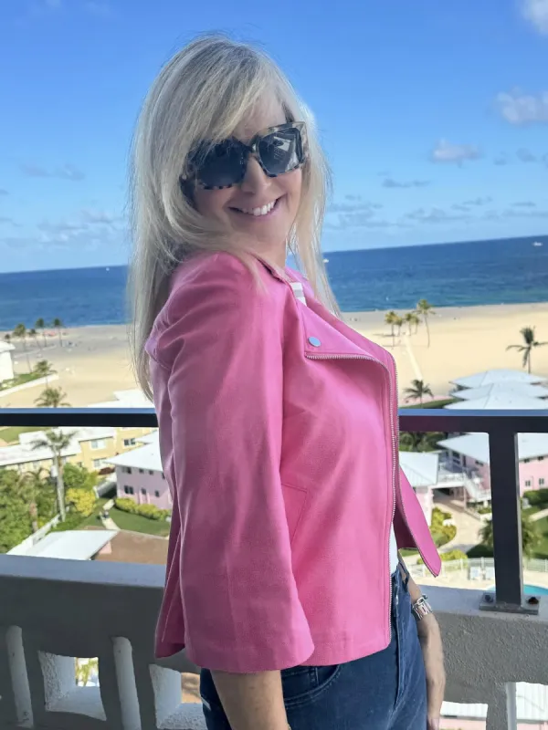 Pink Dreams Biker Jacket | R843 sold by Artizan