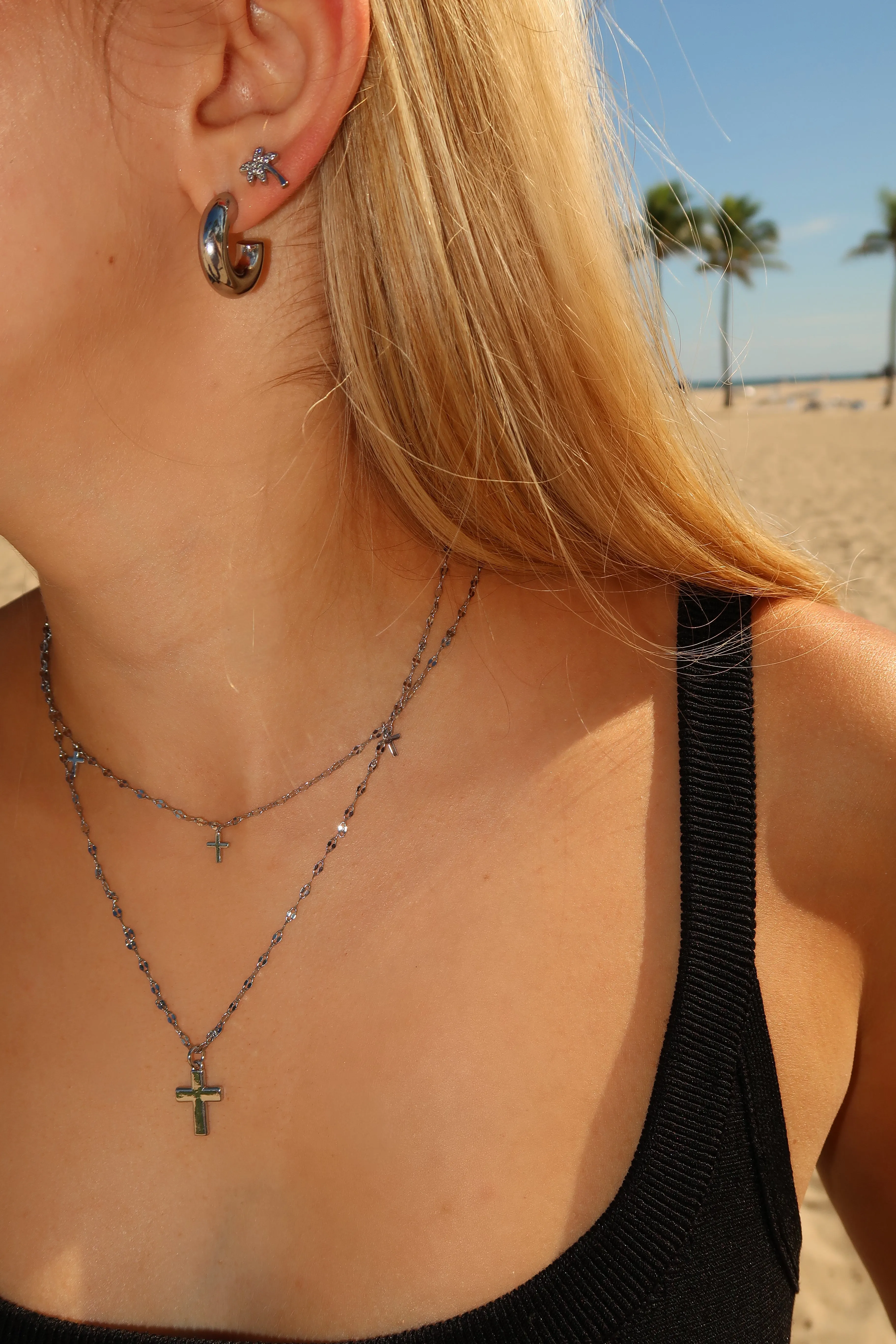 Cross My Heart Necklace Set sold by Artizan product image thumbnail 3