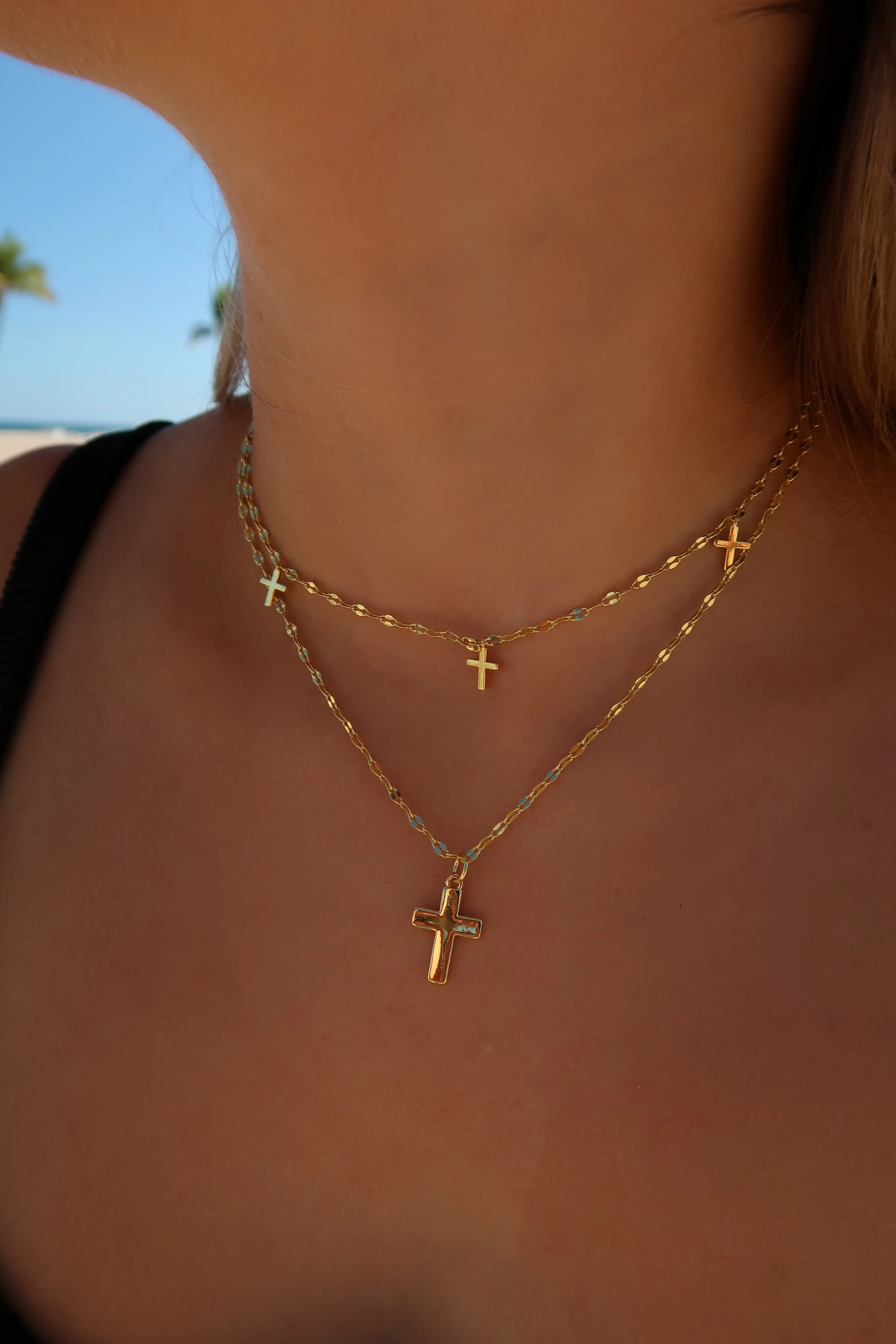 Cross My Heart Necklace Set sold by Artizan product image thumbnail 2