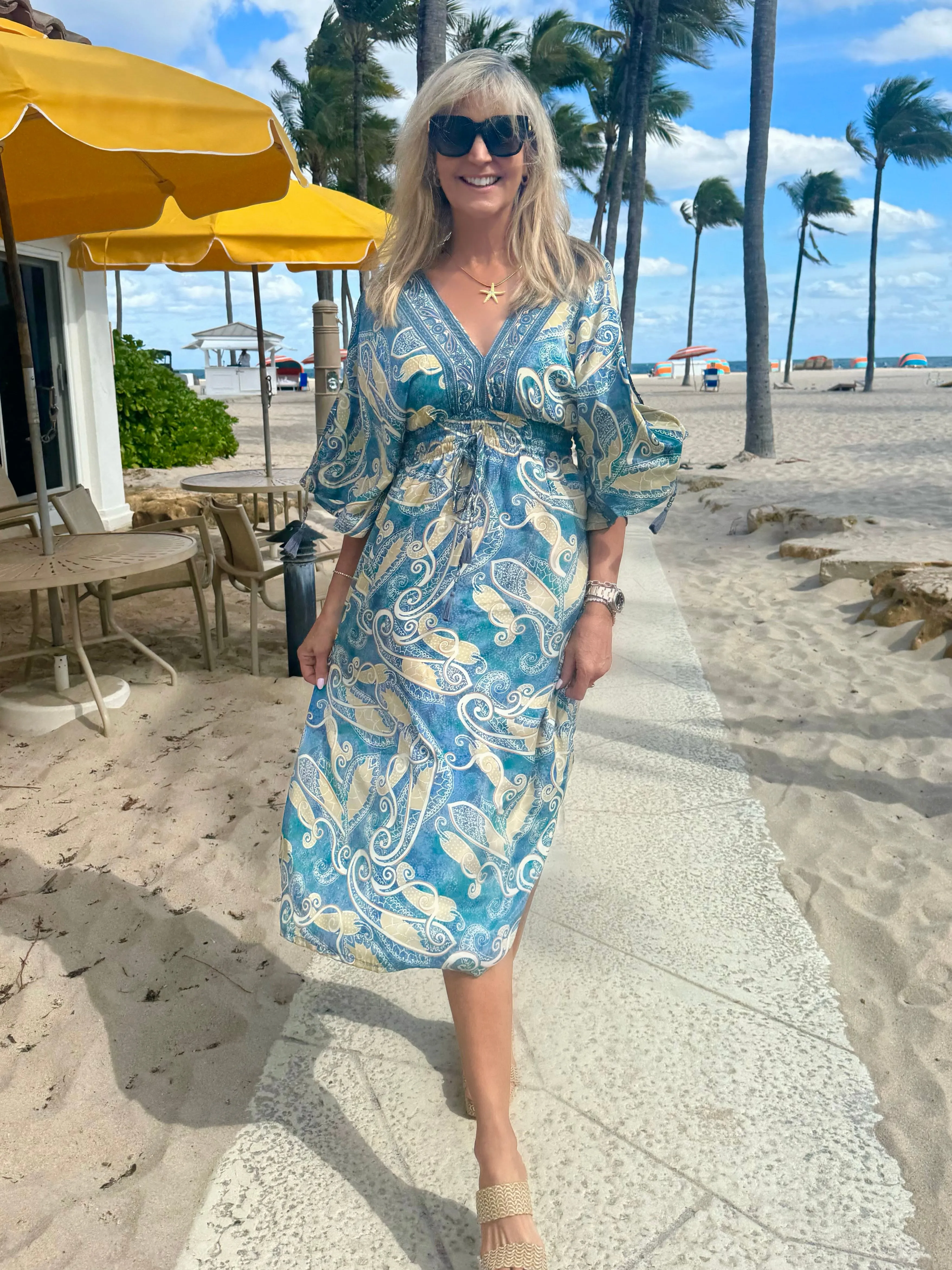 Maui Midi Length Dress | D631 sold by Artizan product image thumbnail 2