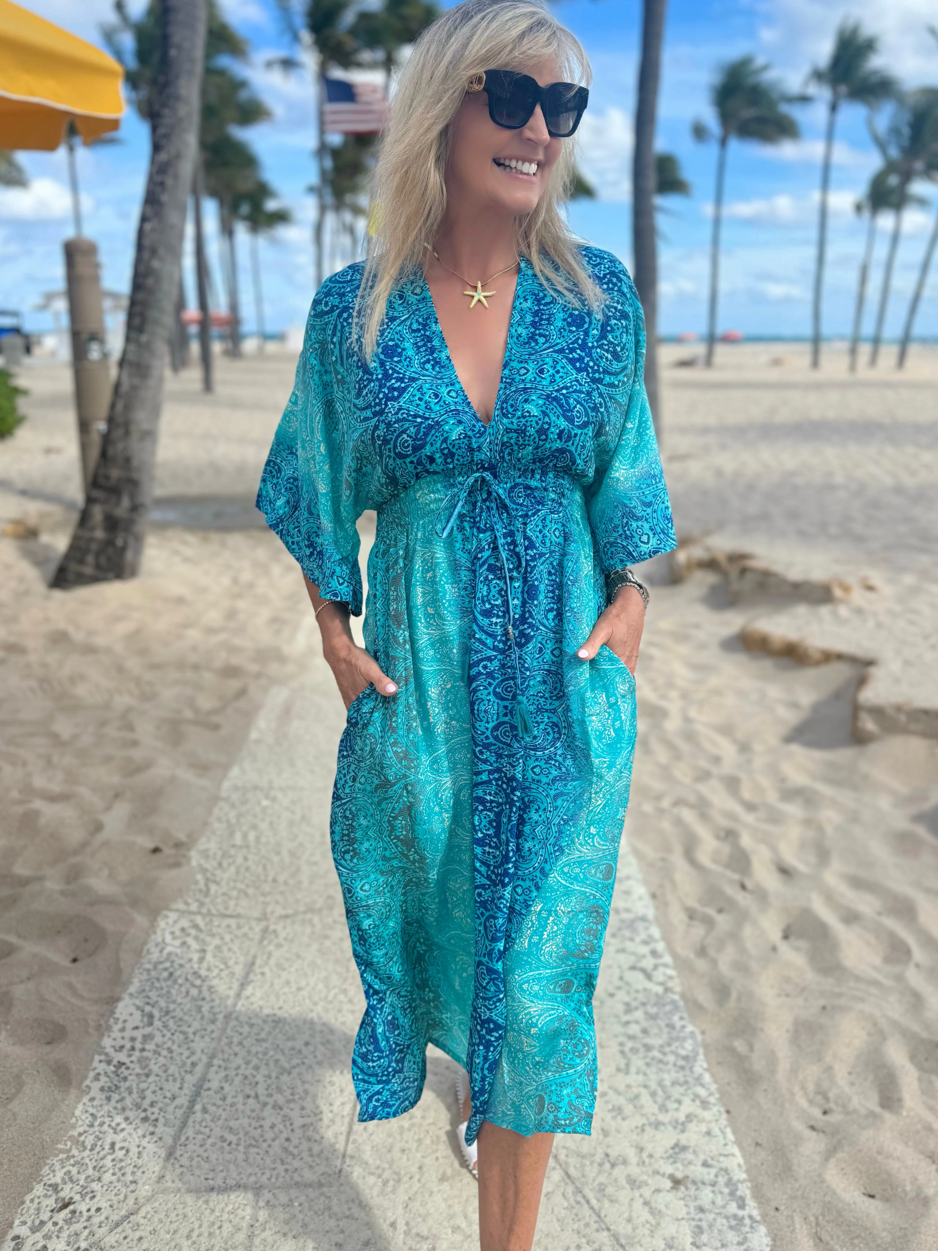 Maui Midi Length Dress | D631 sold by Artizan product image thumbnail 4