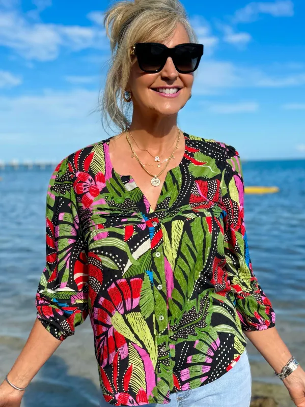 Tropical Dream Blouse | T675 sold by Artizan
