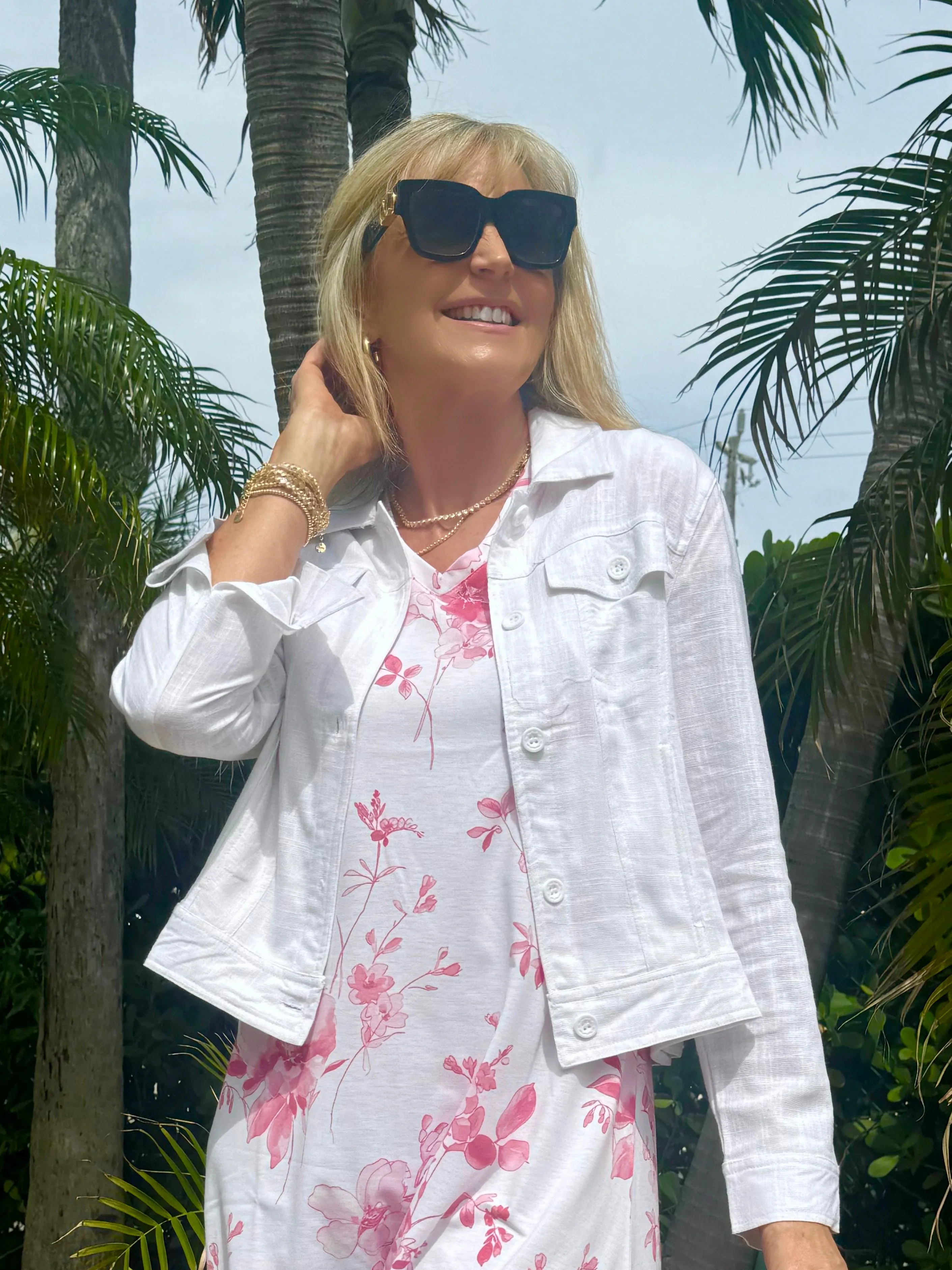 Sisterhood Linen/Cotton Jacket | JK818 sold by Artizan product image thumbnail 2