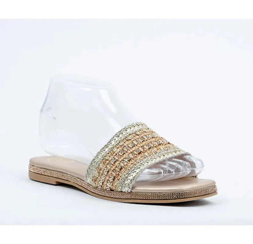 Elevated Rhinestone Sandal | SA632 sold by Artizan