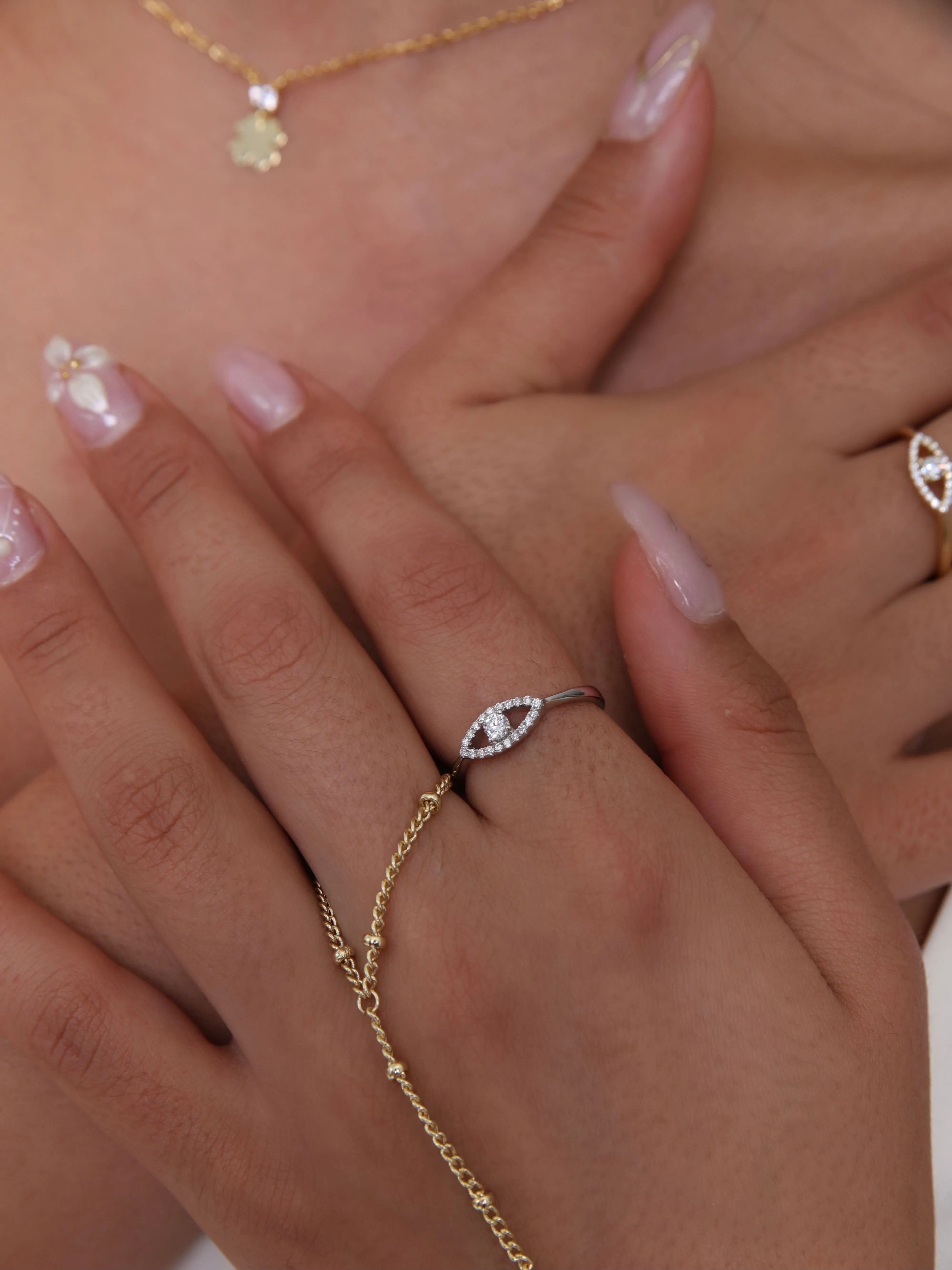 Christina Evil Eye Ring sold by Artizan product image thumbnail 2