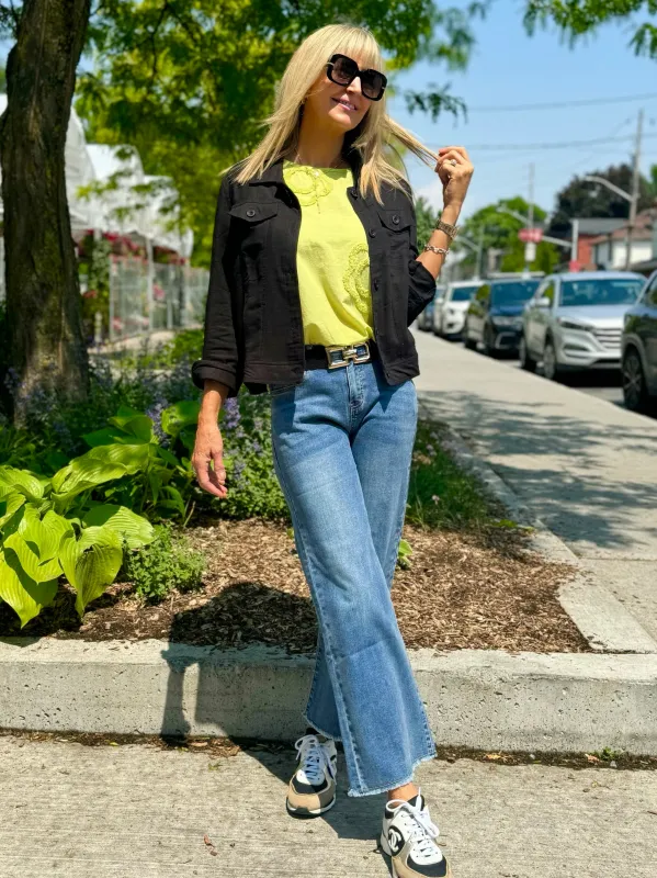 Luxurious Bamboo Fray Jeans | JN636 sold by Artizan