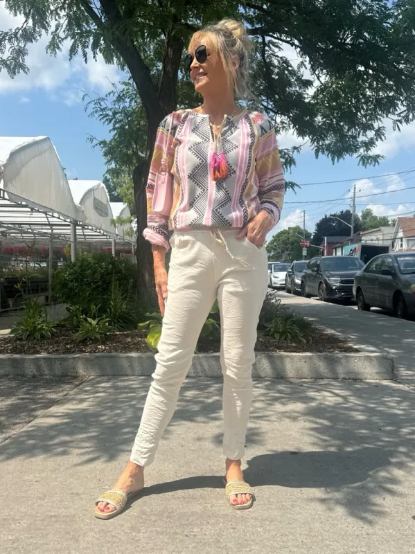 Venice Braided Italian Joggers | PA711 sold by Artizan