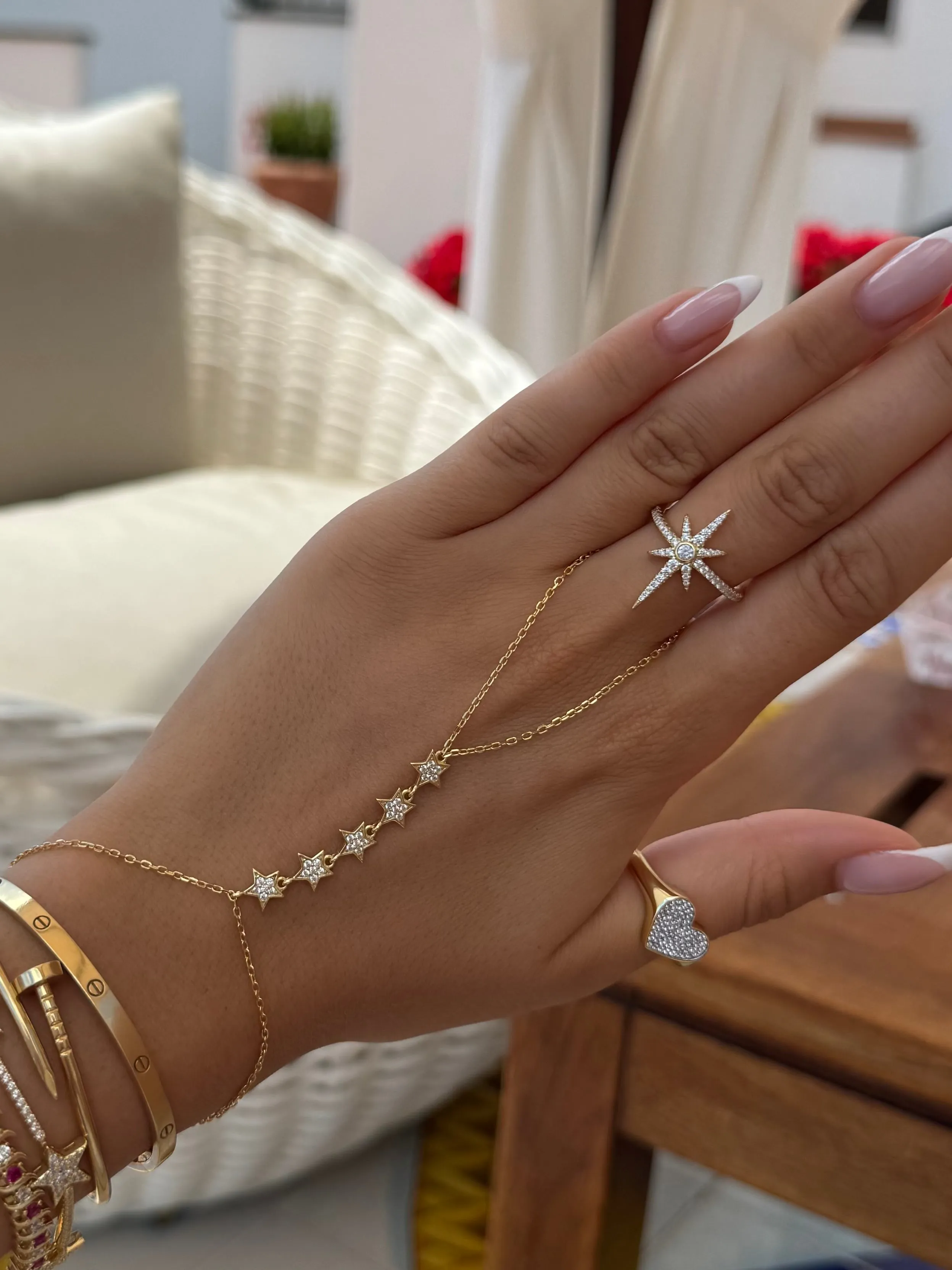 Stella Hand Chain sold by Artizan product image thumbnail 2