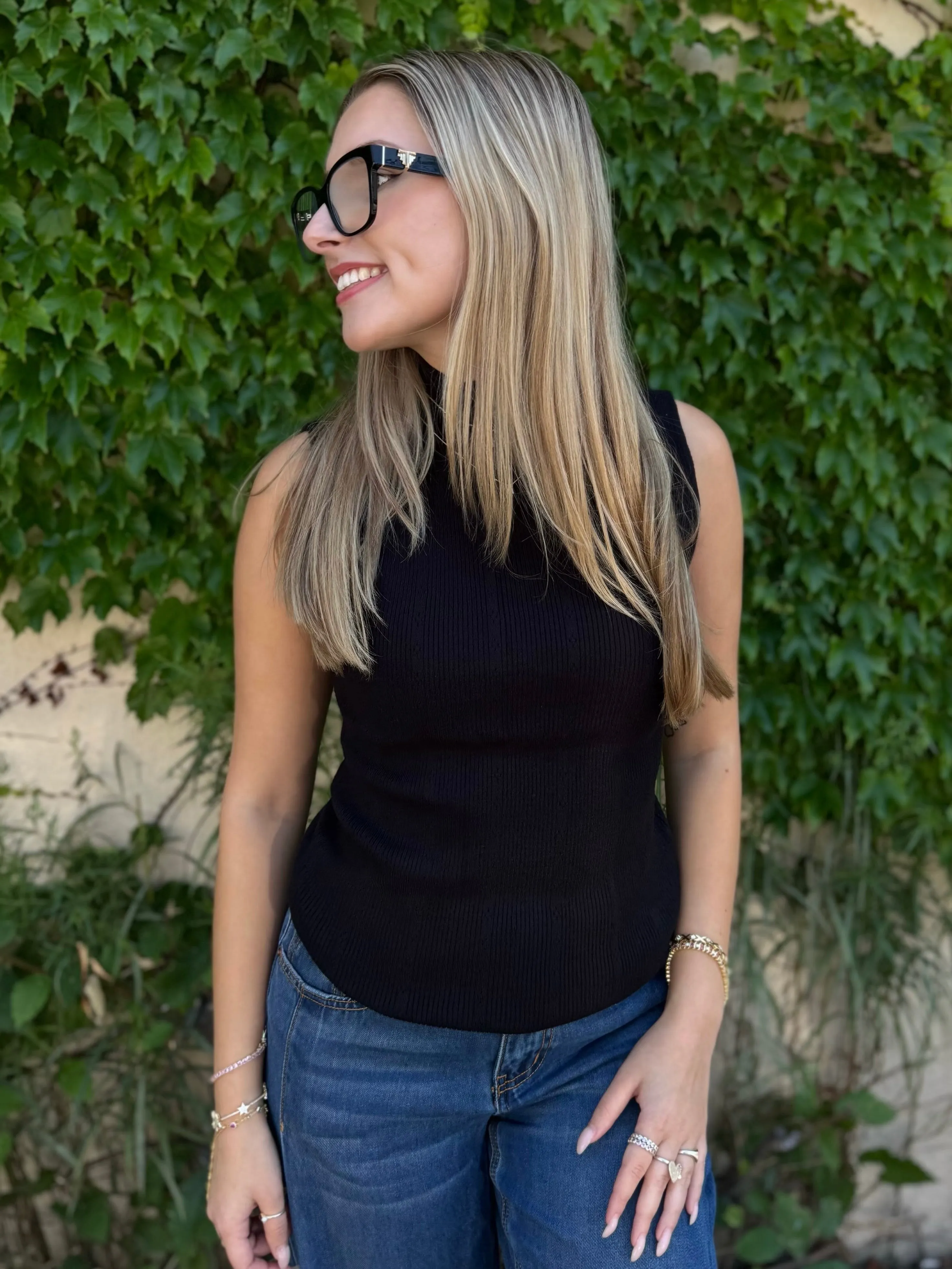 Essential Sleeveless Turtleneck Top | T211 sold by Artizan product image thumbnail 3