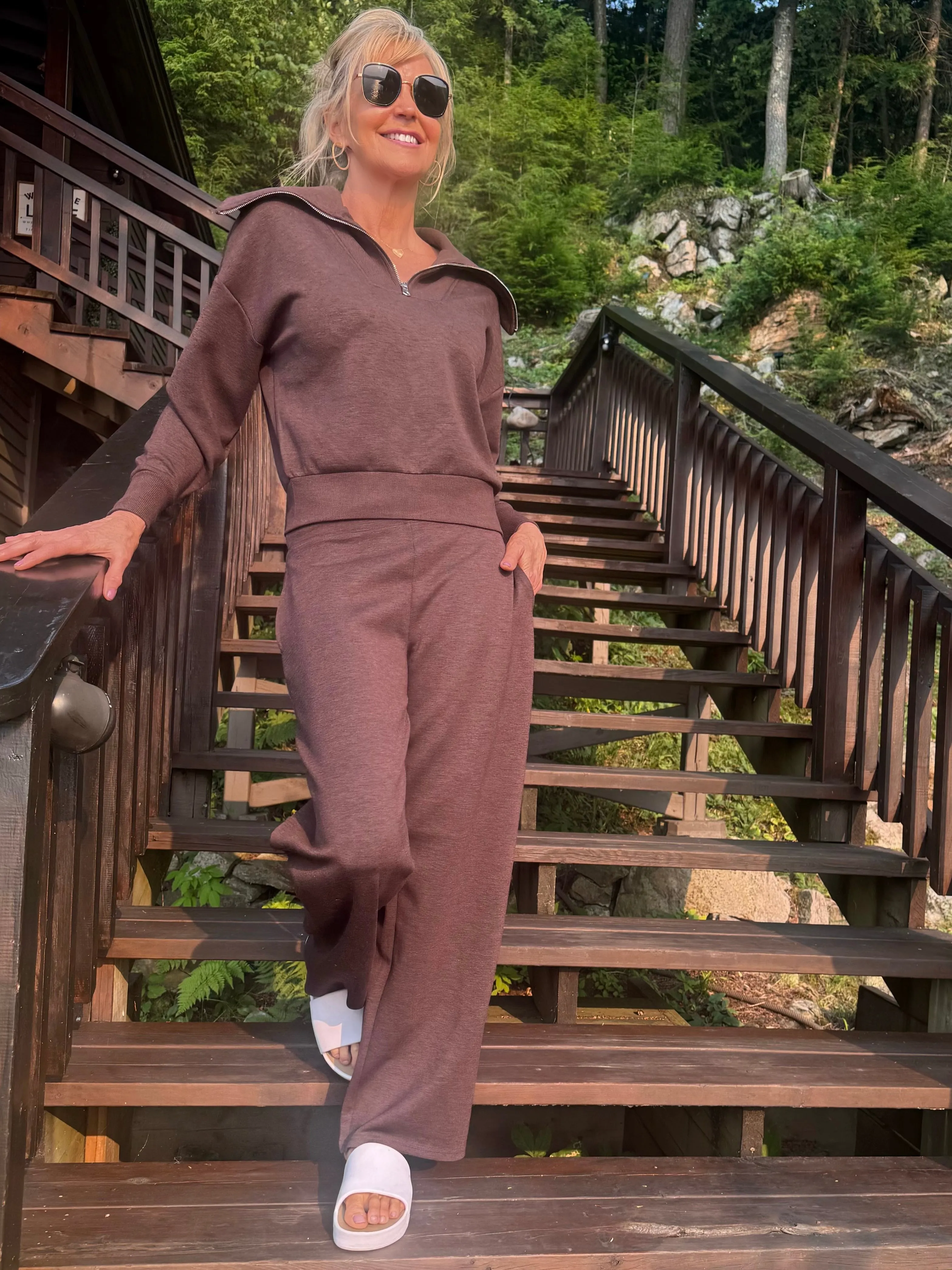Trendy Quarter Zip Sweater | SW200 sold by Artizan product image thumbnail 2