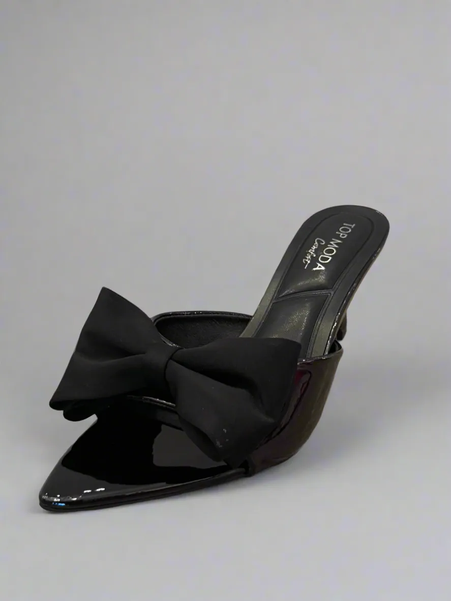 Patent Leather Bow Heel | SA200 sold by Artizan product image thumbnail 2