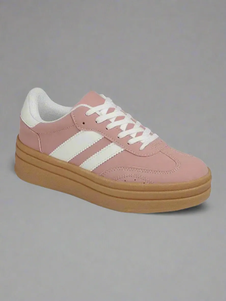 Trendy Pink Sneakers | SA202 sold by Artizan