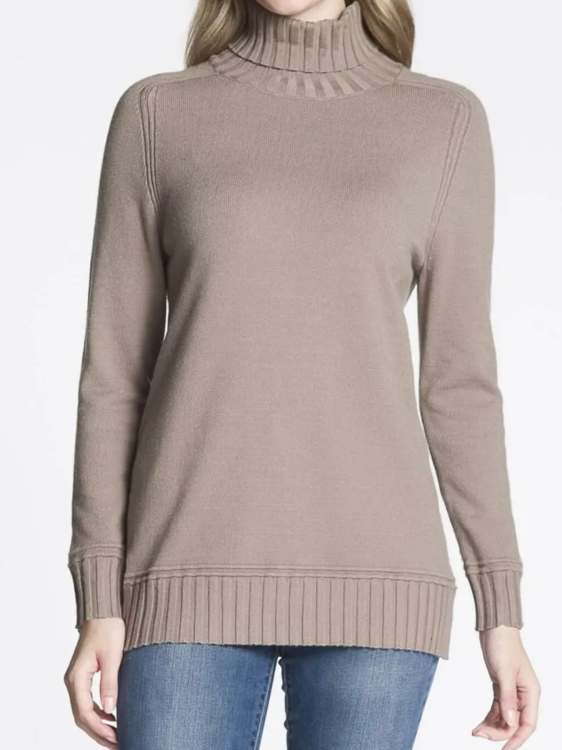 Cozy Classic Turtleneck Tunic | T226 sold by Artizan product image thumbnail 3