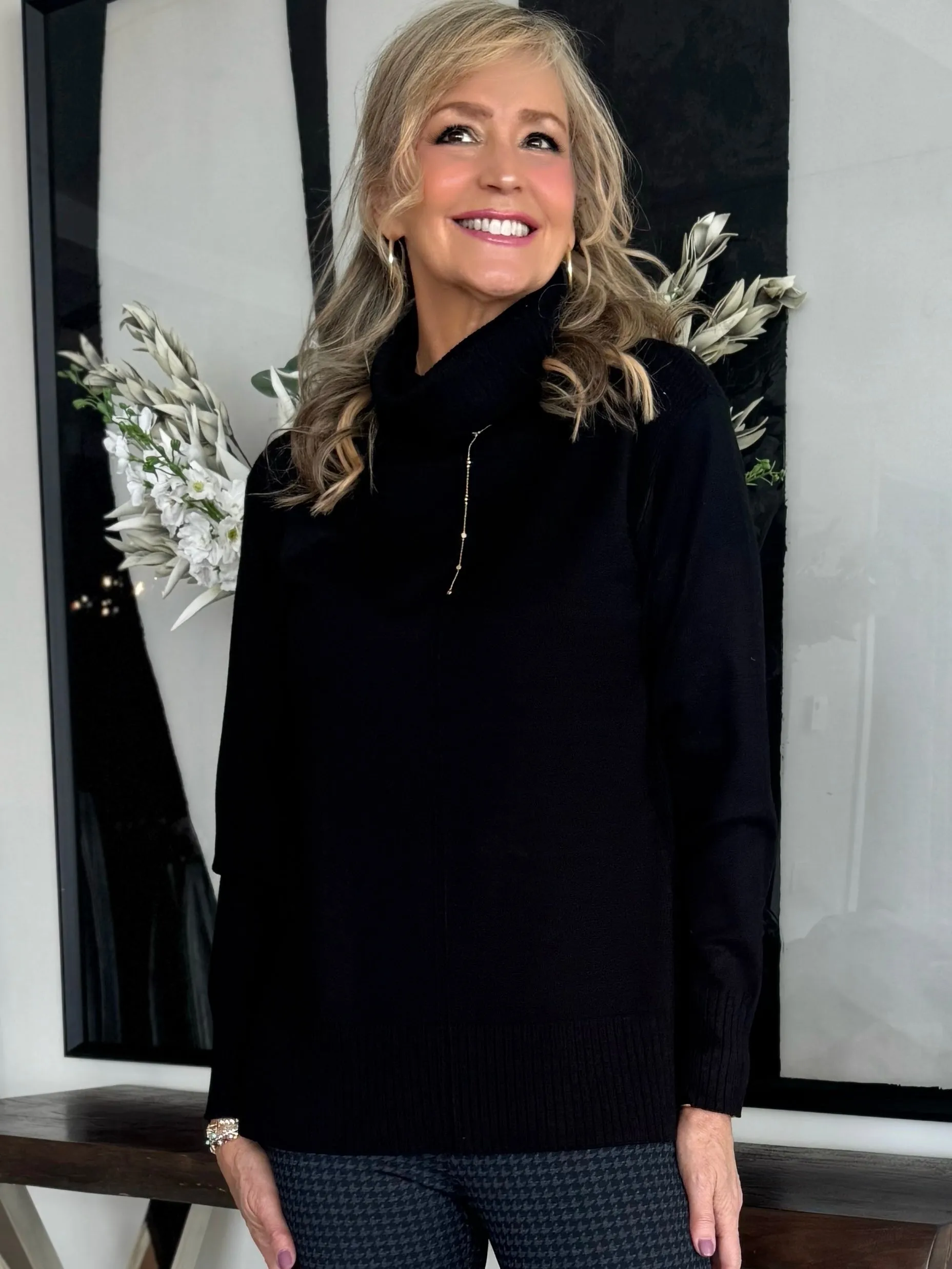 Turtleneck Tunic Style Sweater | SW209 sold by Artizan product image thumbnail 3