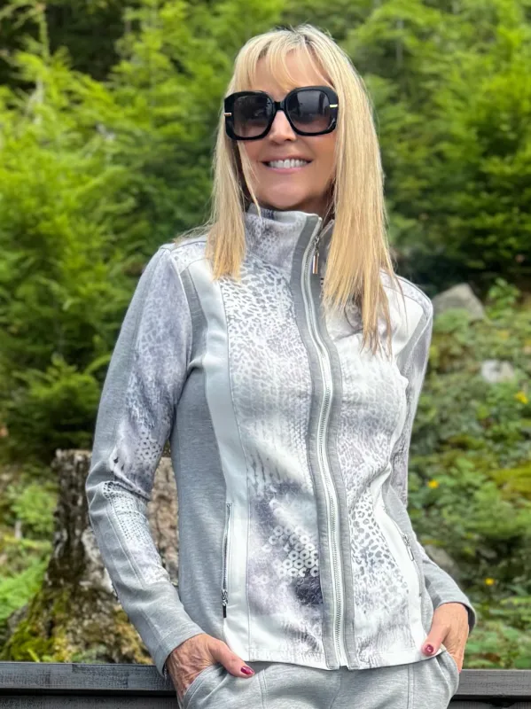 Super Cool Abstract Zip-Up Sweater | SW213 sold by Artizan