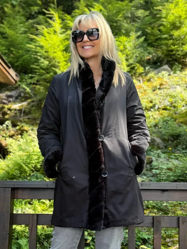 Fab Reversible Faux Fur Coat | JK222 sold by Artizan