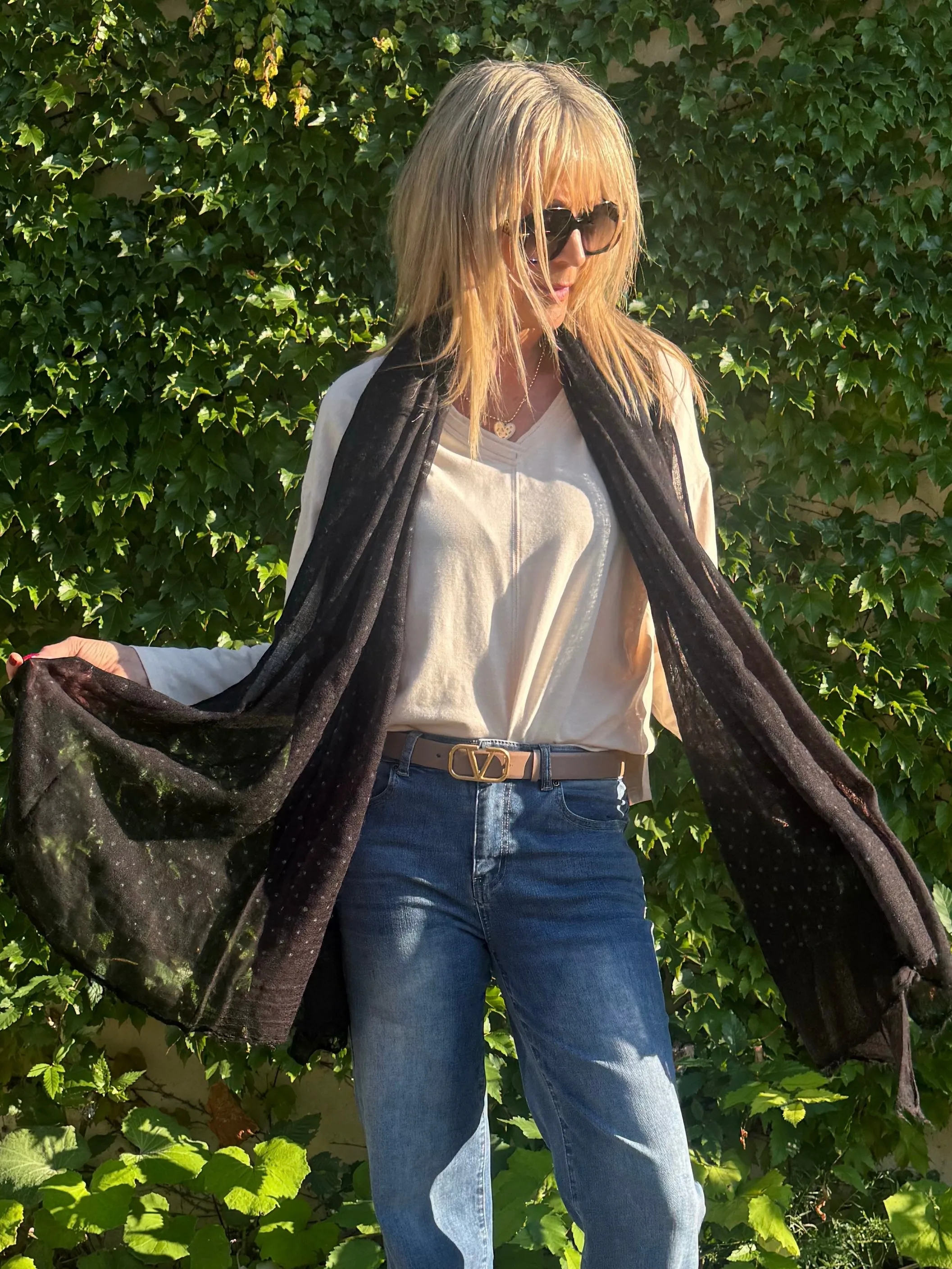 Polka Dot Scarf | SC108 sold by Artizan