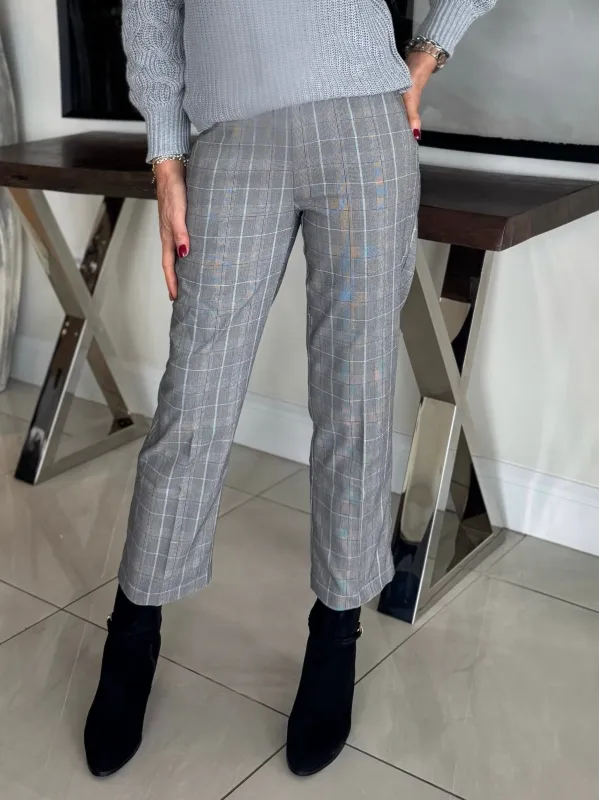 Perfect Plaid Pull-On Pants | PA222 sold by Artizan