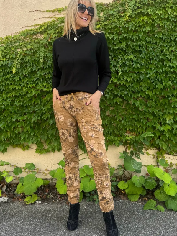 Bella Floral Italian Joggers | PA228 sold by Artizan