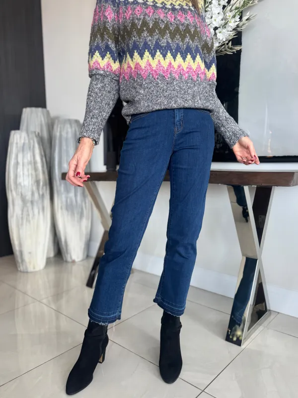 Raw Edge 5 Pocket Ankle Denim | JN207 sold by Artizan