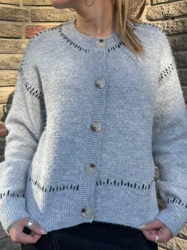 Cool Contrast Knit Sweater | SW234 sold by Artizan