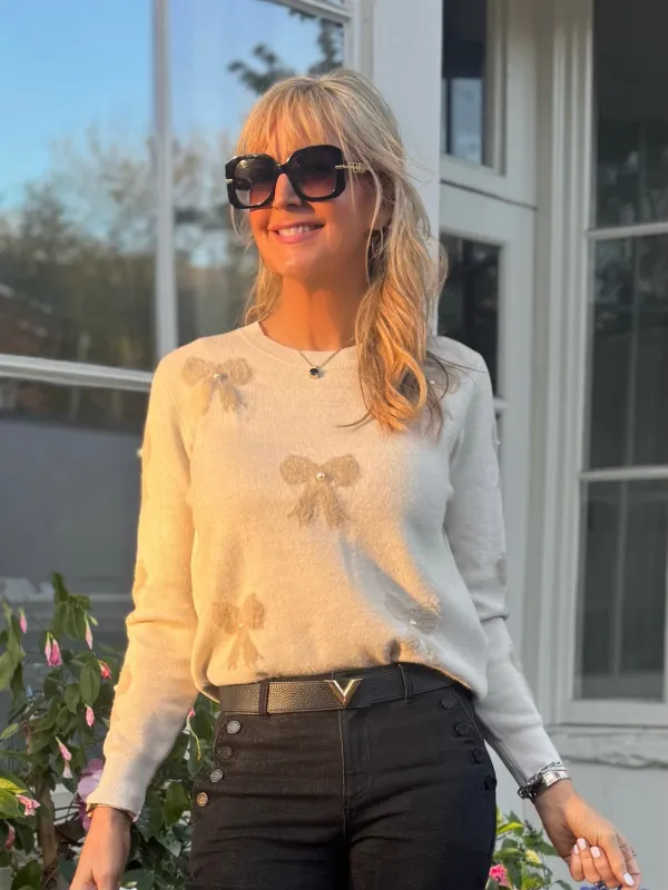 Ultra-Soft Bow Sweater | SW237 made by Elle
