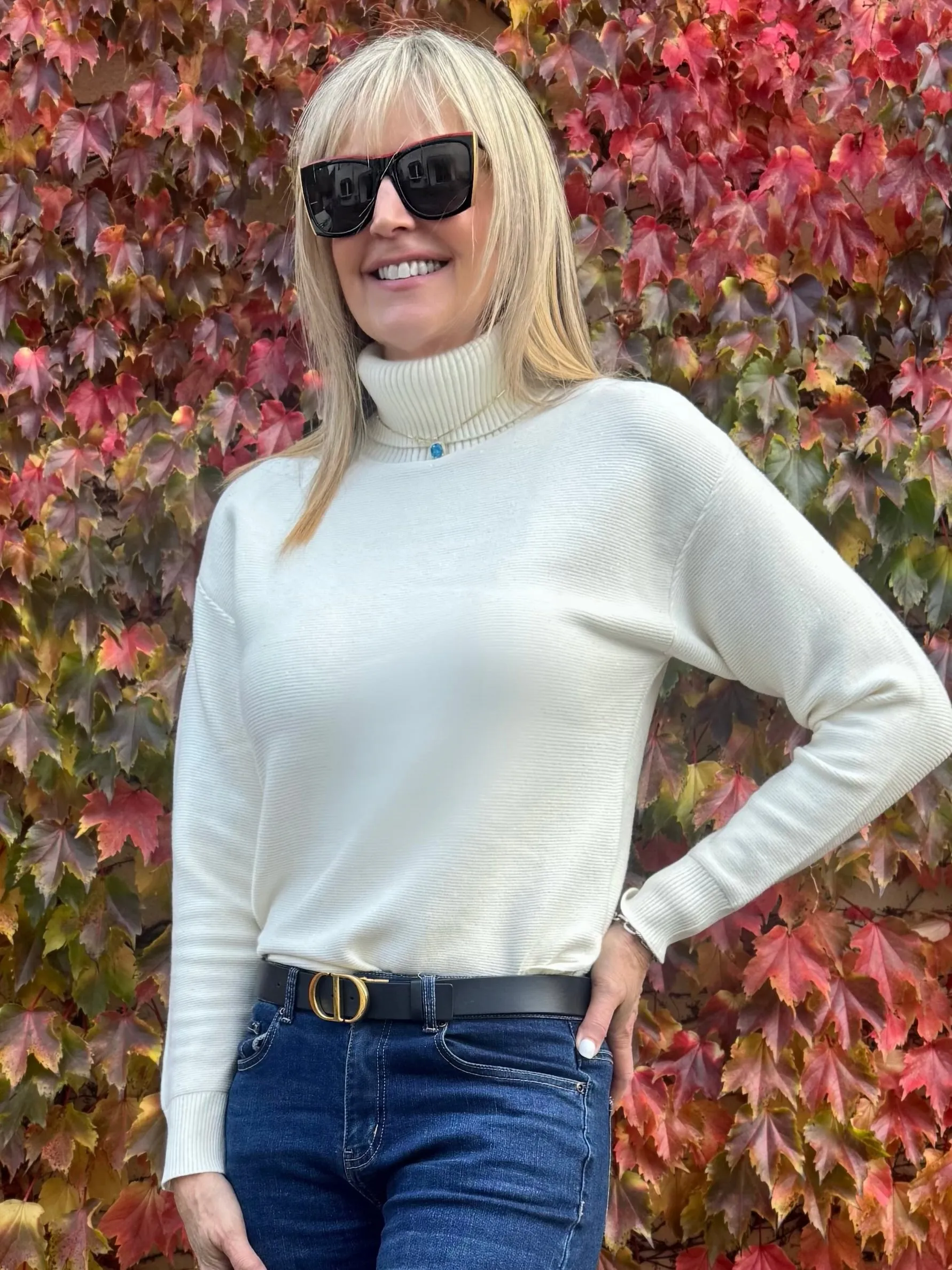 Glitter & Glow Turtleneck Sweater | SW245 sold by Artizan product image thumbnail 2