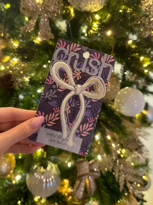 Very Demure Bow Hair Clip sold by Artizan