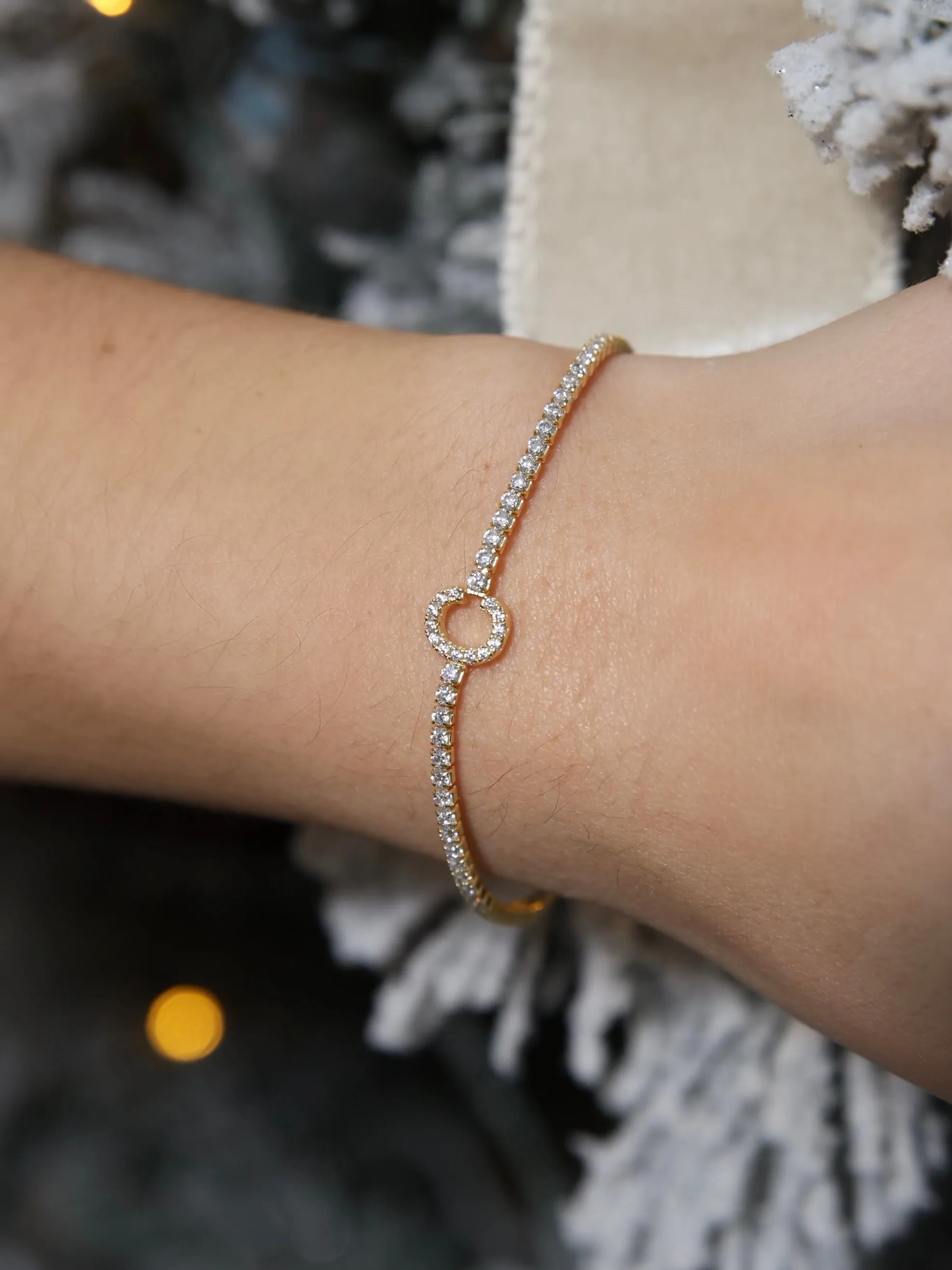 Initial Tennis Bracelet sold by Artizan product image thumbnail 3