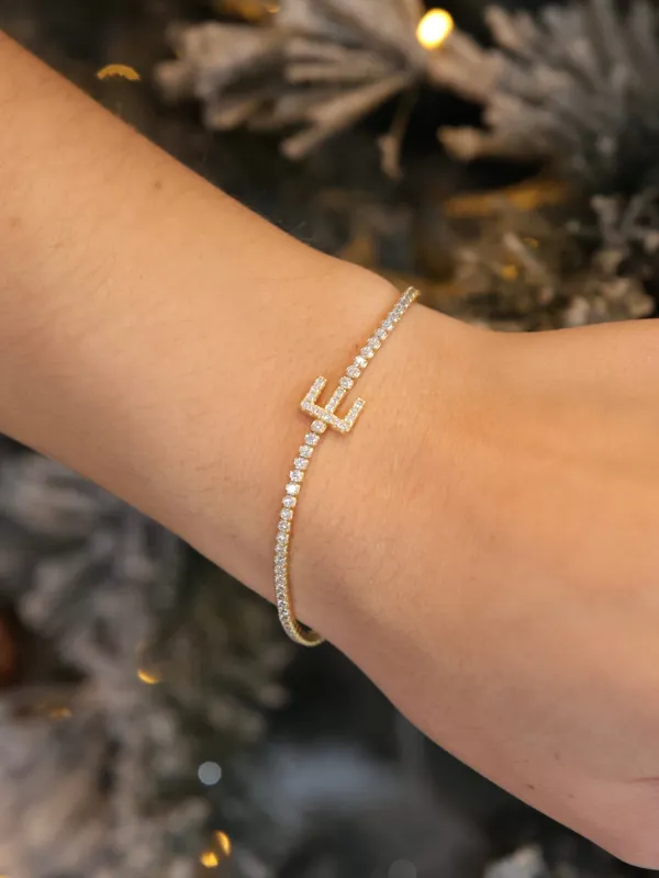 Initial Tennis Bracelet sold by Artizan