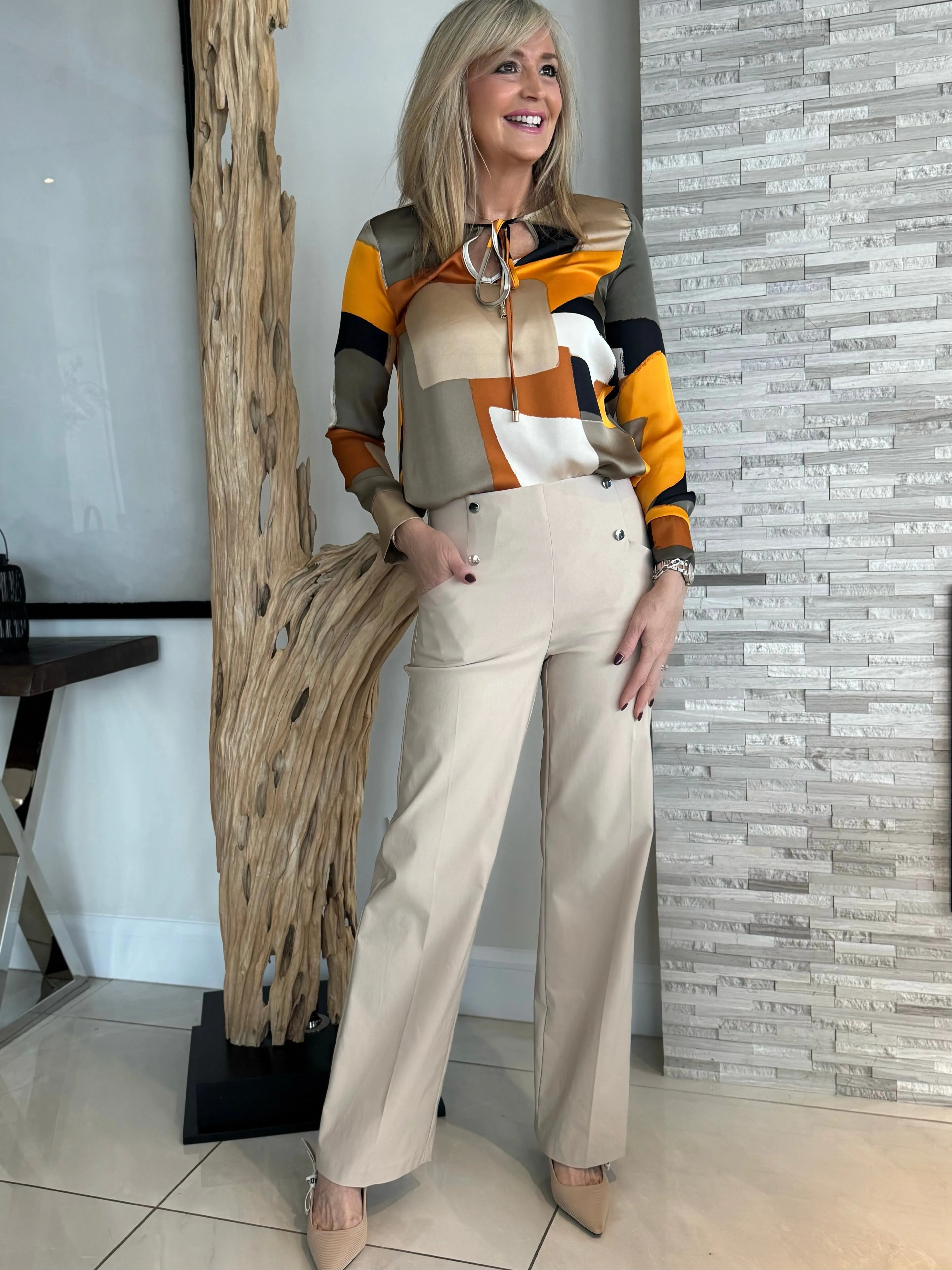 Classy Wide Leg Pull-On Pants | R256 sold by Artizan product image thumbnail 3