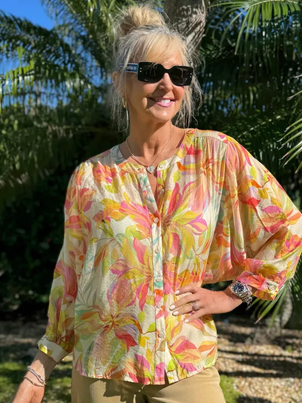 Summer Breeze Dolman Sleeve Blouse | T285 sold by Artizan