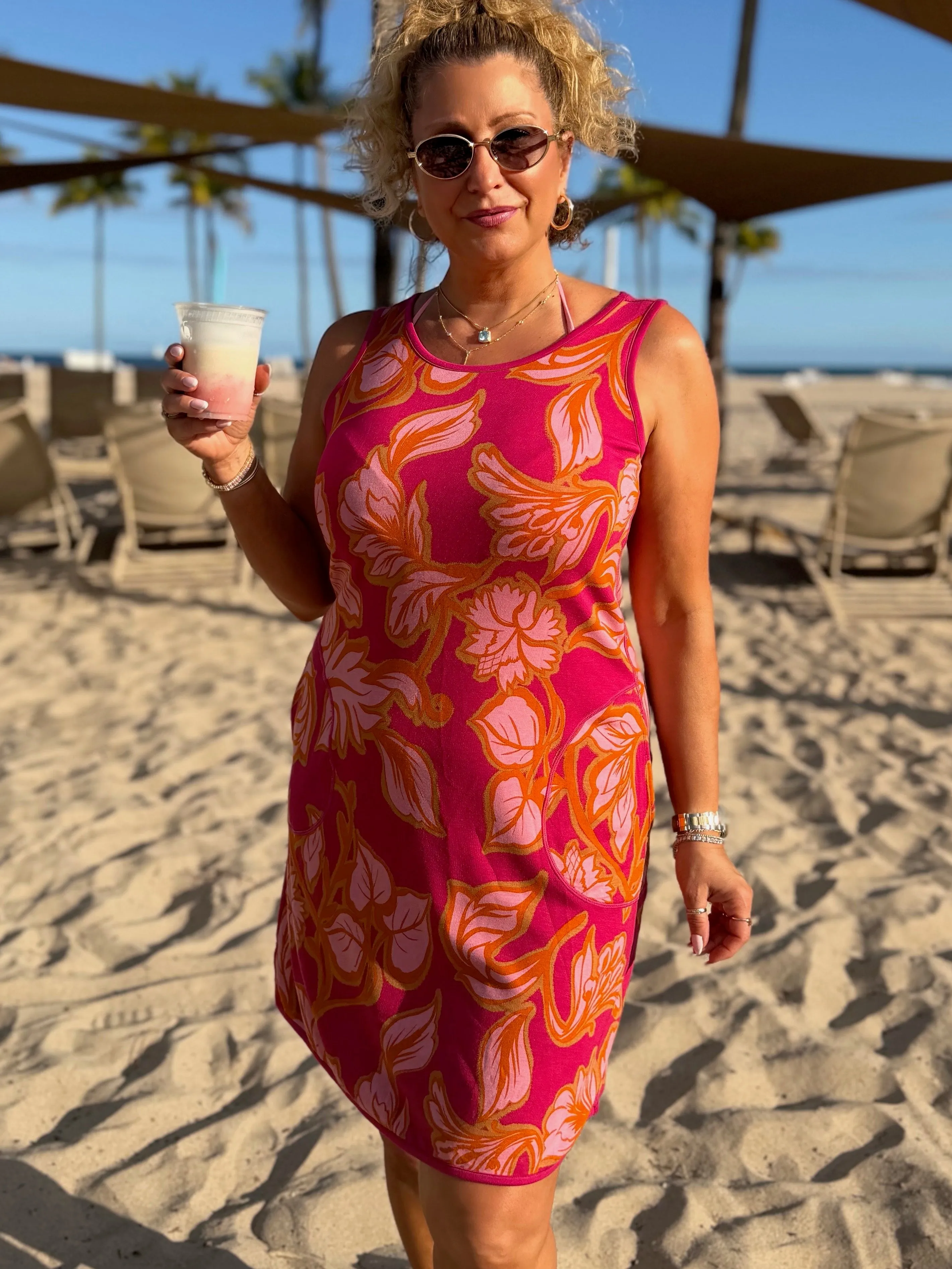 Reversible A-Line Dress With Pockets | D214 sold by Artizan product image thumbnail 2